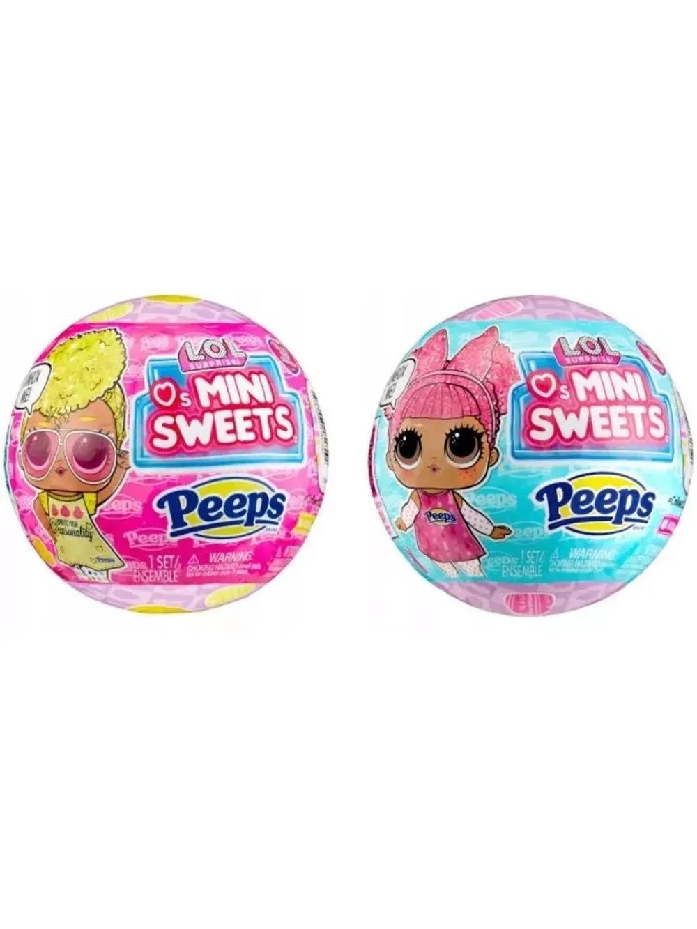 Кукла Лол в шаре Lol Mini Sweets Peeps Cute Bunny оригинал
