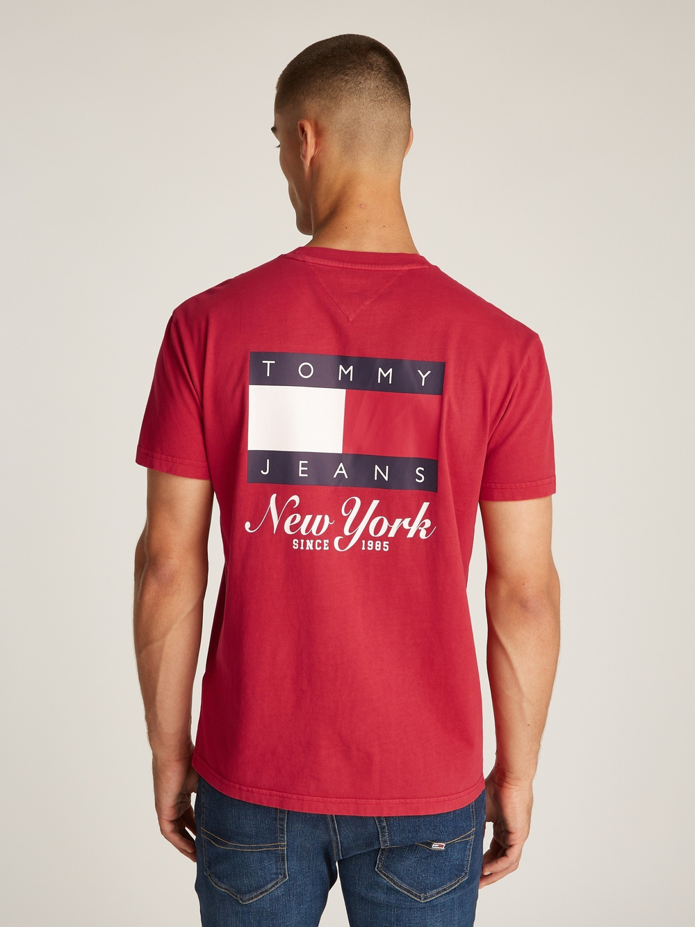 Футболка мужская TOMMY JEANS REG HERITAGE FLA