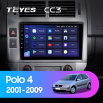 Teyes CC3 9"для Volkswagen Polo Mk4 2001-2009