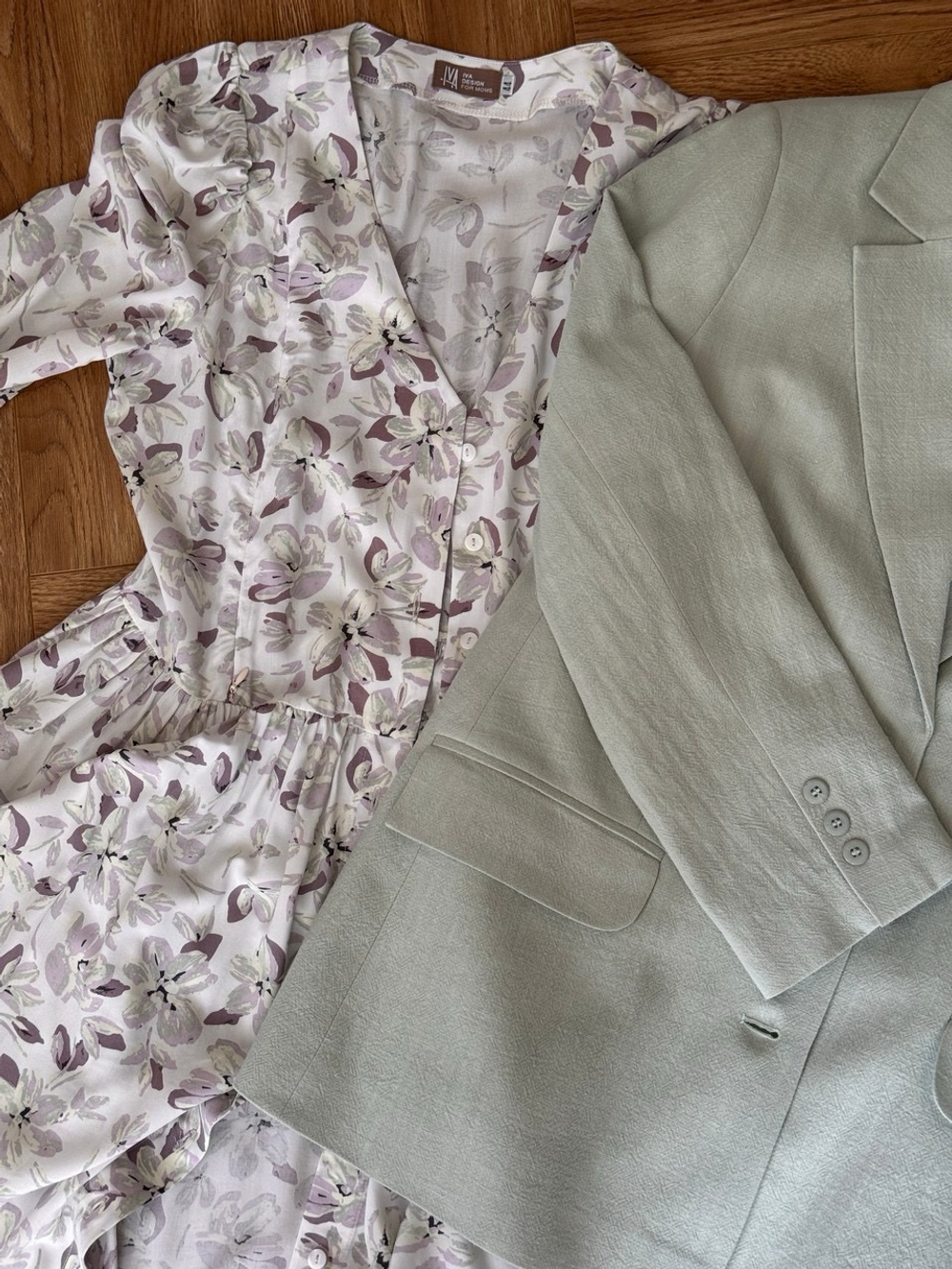 Платье Шарлотта для беременных и кормящих, Айвори с акварельными цветами