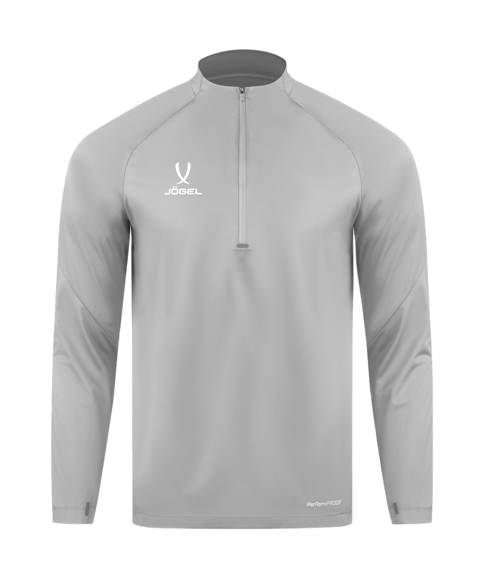 Джемпер ветрозащитный JÖGEL PREMIER PerFormPROOF 1/4 Zip Wind Top, серый
