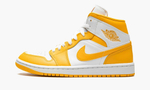 Air Jordan 1 Mid WMNS "White University Gold"