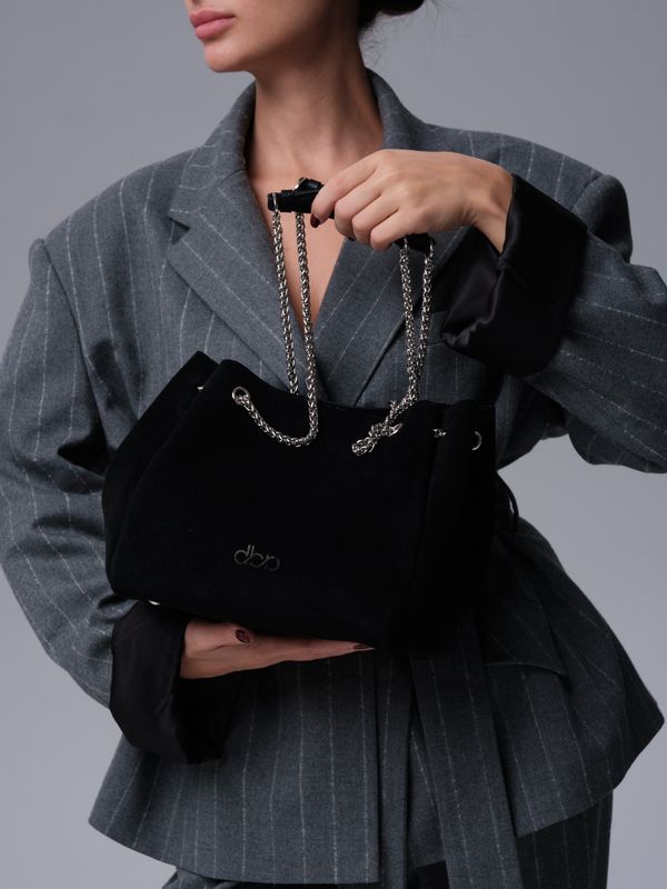 Замшевая сумка Bella DBR 31202 черный