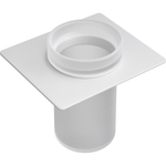 Стакан для полки Boheme Space 10966-W-TUM White