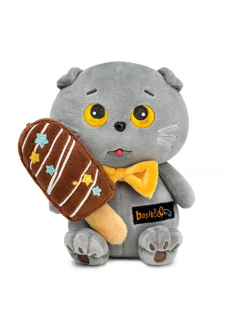 Мягкая игрушка Кот Басик Эскимо 16 см KsE-003