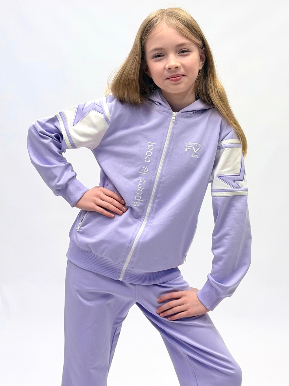 Костюм спортивный для девочки 7-12 лет Fleur de Vie