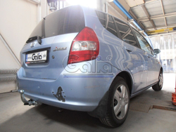 Фаркоп оцинкованный Galia H052C для Honda Jazz 2002-2008(паспорт и сертификат в комплекте)(без электрики)