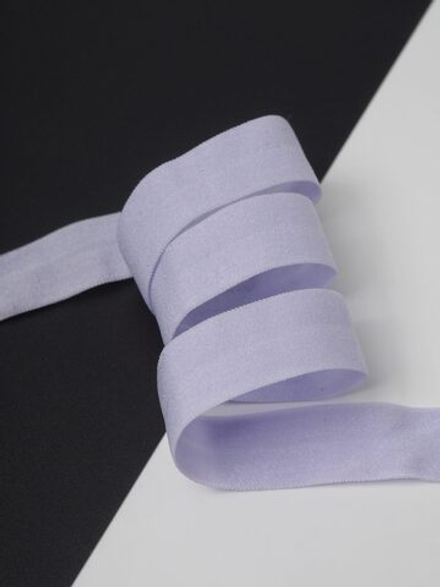 Бейка эластичная орхидея матовая ширина 15 мм