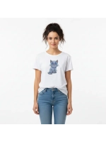 Футболка больших размеров с принтом