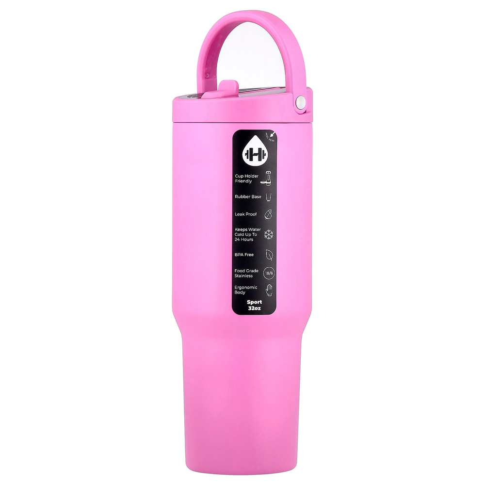 HydroJug, Sport Bottle, Taffy, 32 унции