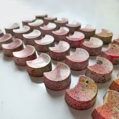 598 | Форма для шоколадных изделий "Ломтик" (275*175 мм)