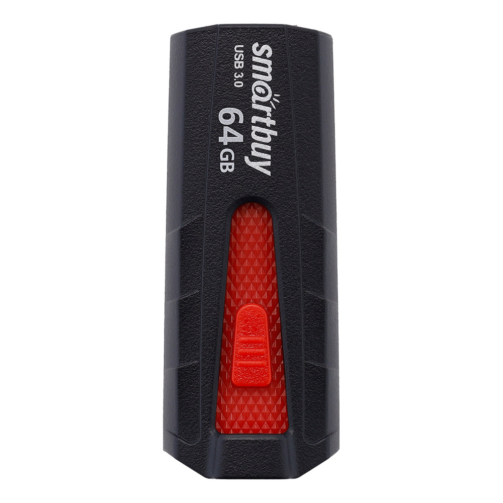 USB 3.0/3.1 карта памяти 64ГБ Smart Buy Iron (черно-красный)