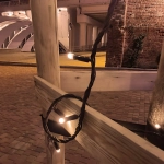 Гирлянда для улицы 16м 180 ламп LED чёрный провод, 8 реж. IP-65, Теплый белый (возможность соединения)