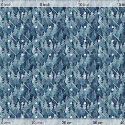 Уральские ели Синие by Gora-pattern 1200 DPI