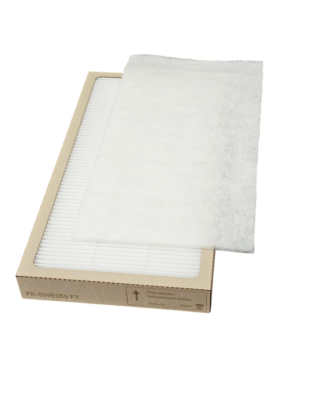 Комплект фильтров  FK-SWE059 (аналог  для  установок  Swegon  CASA W5 SMART  452x240x44  F7 )