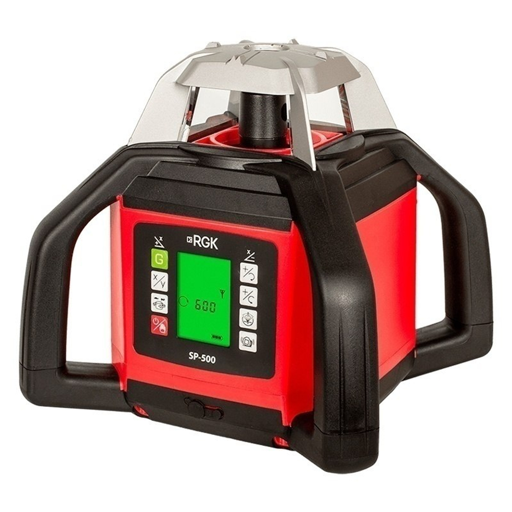 Комплект: ротационный нивелир RGK SP-500 + штатив RGK SH-170 рейка RGK LR-2 753357