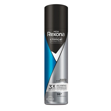 РЕКСОНА Clinical Protection дез Спр Сух муж 150мл Защ и Свеж (26751) !!!!!