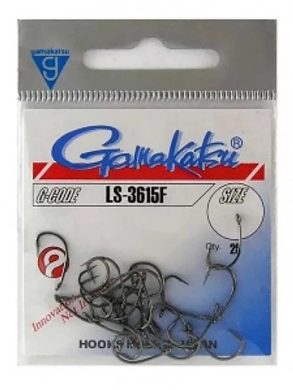 Крючок рыболовный LS-3615 F № 04 ( 2 упк по 25шт)