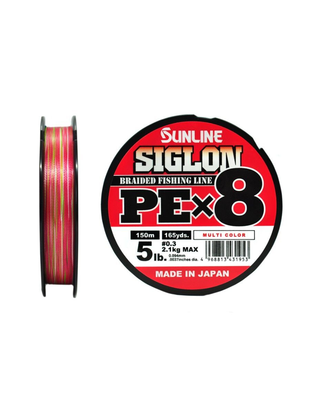 Шнур плетеный SIGLON PE 4 100M CONNECTED(5C) #4/60LB