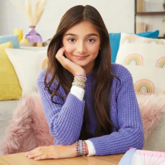 Yaradıcılıq dəsti Make It Real - Friendship Bracelet Maker
