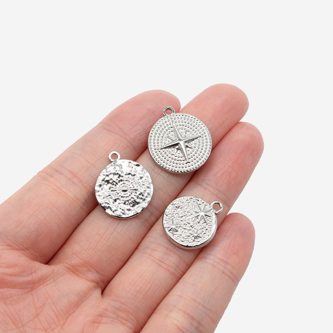 Подвеска "Млечный путь" 16,8*14мм, сталь без покрытия