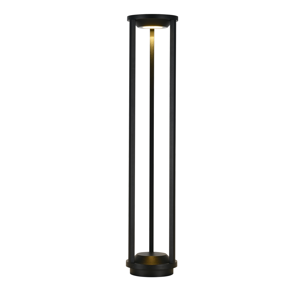 Светильник светодиодный, черный, LED, 9