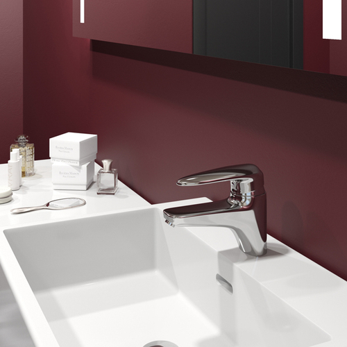 Смеситель для раковины 40k MIXLINE ML08-04 б/отв п/гайку (без подводки)