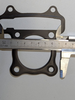 - Полный комплект прокладок для двигателя 139QMB скутера