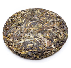 59269 Чай прессованный зеленый Пуэр Шэн "Сэнчжун, Сяохусай", мини бин 100гр