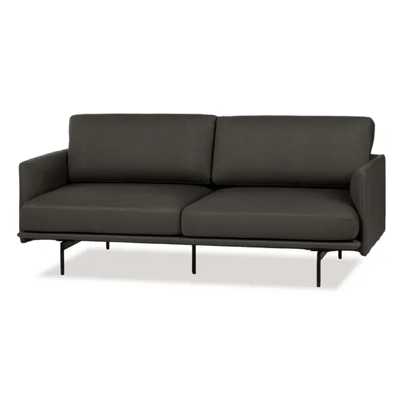 Двухместный диван Bebe 185 см, черный