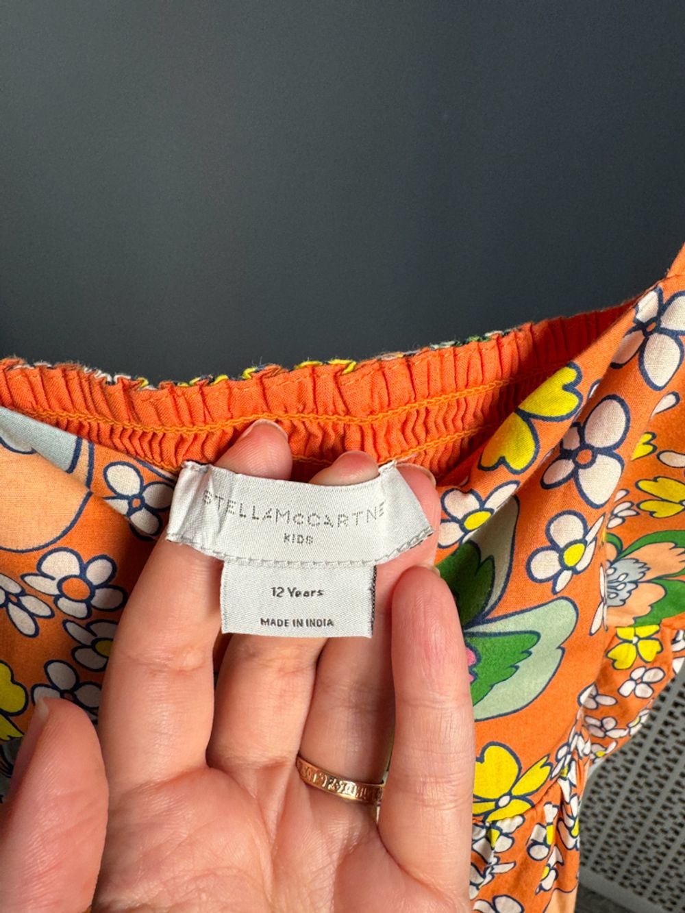 Хлопковое платье Stella McCartney, 152