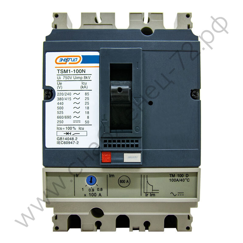Автоматические выключатели Энергия TSM1