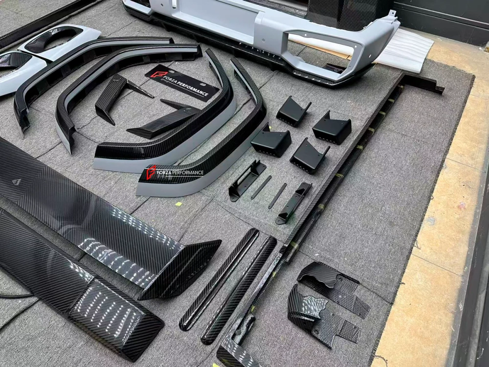 Карбоновый обвес для Mercedes-Benz W464 G63 / G500 / G550 2018-2022 Мерседес Гелик гелентваген