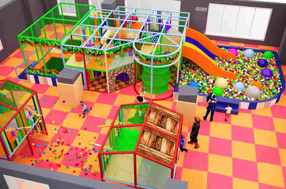 Игровая комната с лабиринтом «Летний Городок»