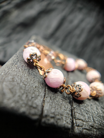 Браслет "Лиловый иней"