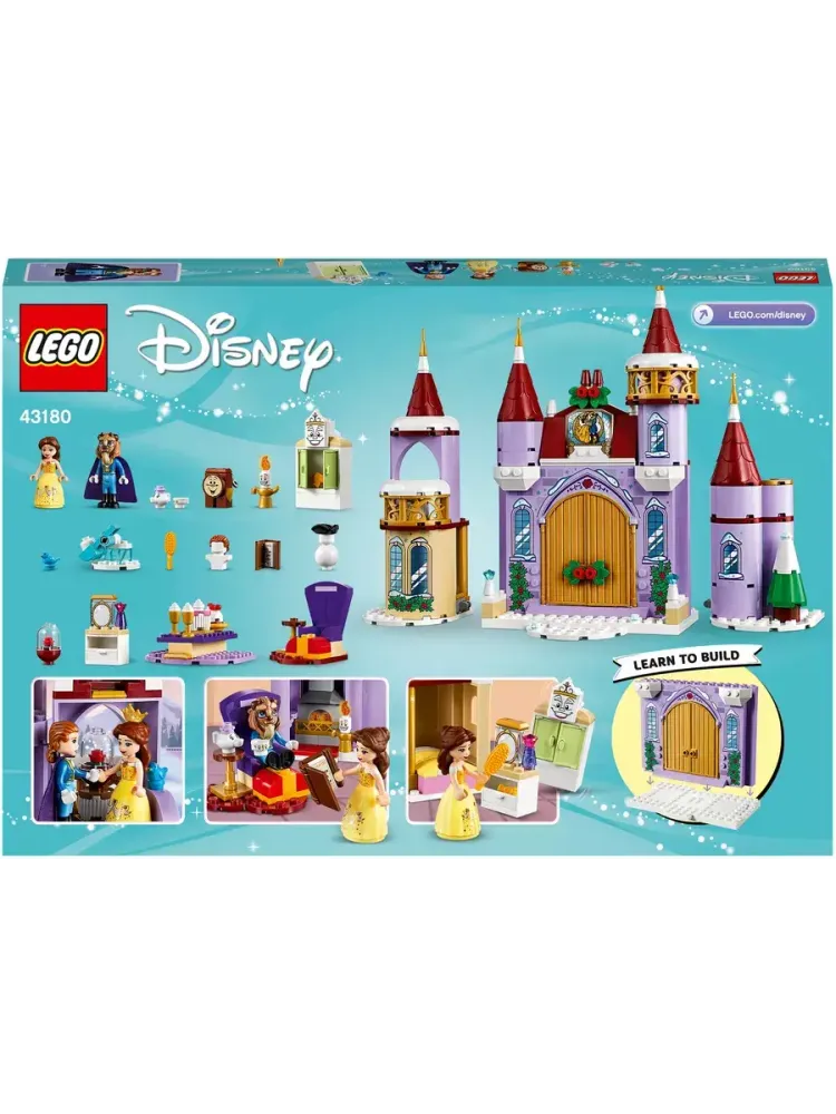 Конструктор Disney 43180 Зимний праздник в замке Белль