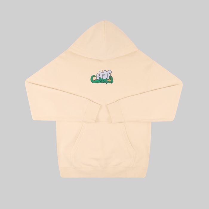 Толстовка мужская HUF Magic Dragon Hoodie артикул:PF00462-OFFWH - купить в магазине Дайс