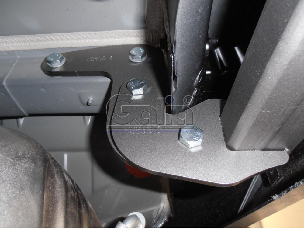 Фаркоп оцинкованный Galia H085A для Hyundai i40 седан/универсал 2012-(паспорт и сертификат в комплекте)(без электрики)