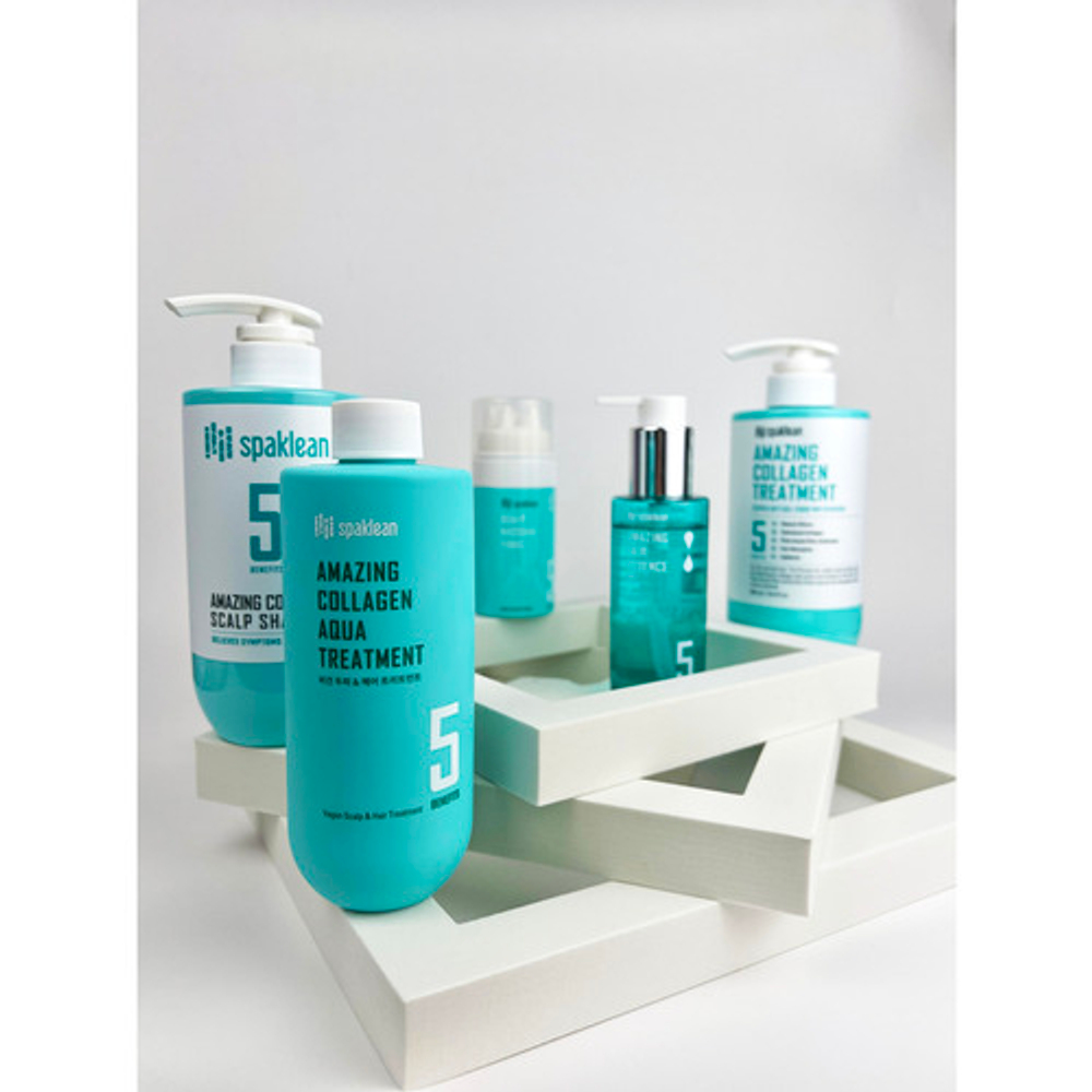 Spaklean Бальзам-филлер для волос с коллагеном - Amazing collagen aqua treatment, 300мл