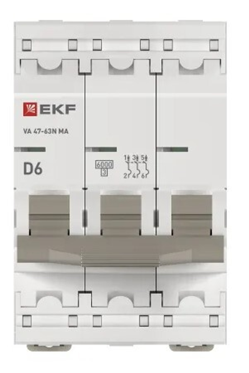 Автоматический выключатель  EKF M63MA636C
