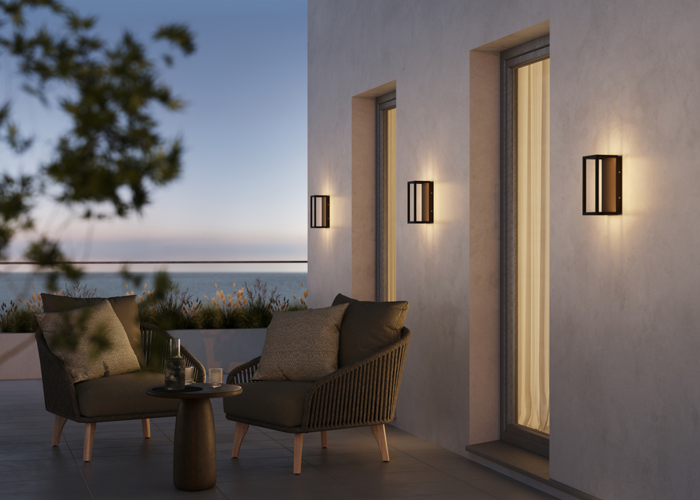 Уличный настенный светильник Outdoor O527WL-L12B3K