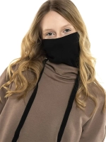 Худи с маской "Ниндзя" Толстовка "Ninja" без начеса