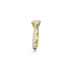 STILLA:RING RND M WHITE/GOS 55