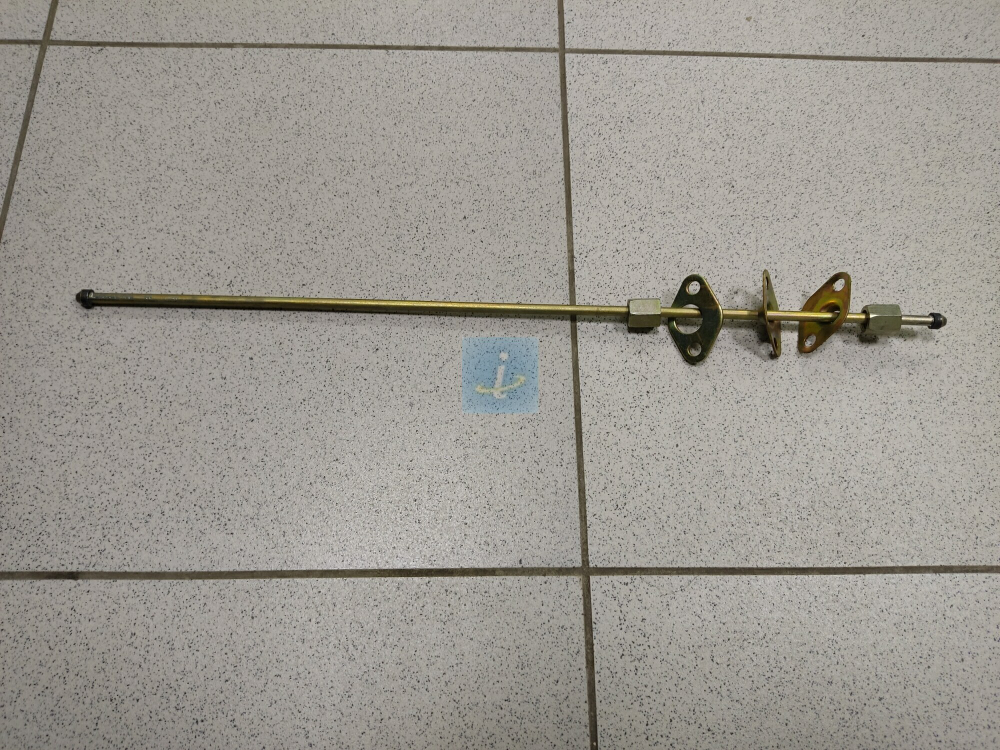 Трубка топливная высокого давления (с фланцем,580 мм) 236-1104308-Г