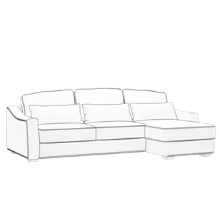 Диваны с оттоманкой