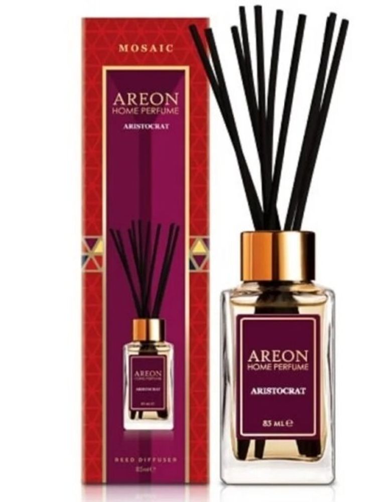 Ароматизатор бытовой 85 мл  AREON HOME PERFUME STICKS MOSAIC  Aristocrat (AREON)