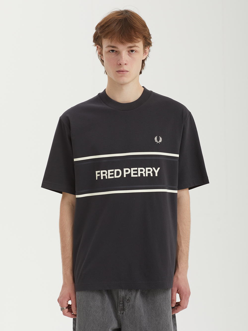 Мужская Футболка Fred Perry Graphic