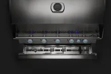 Встраиваемый газовый гриль Napoleon Big-38, 6 горелок, вертел