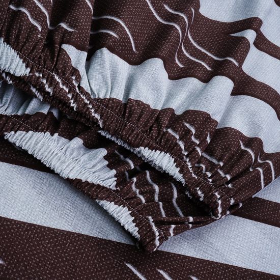 Простыня на резинке  Виринея,  200x200х30 см. , бязь  DOMTEKC