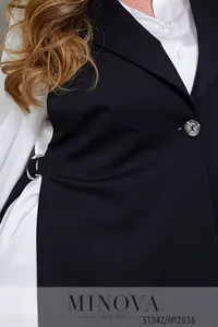 Жилет 2036-черный Minova